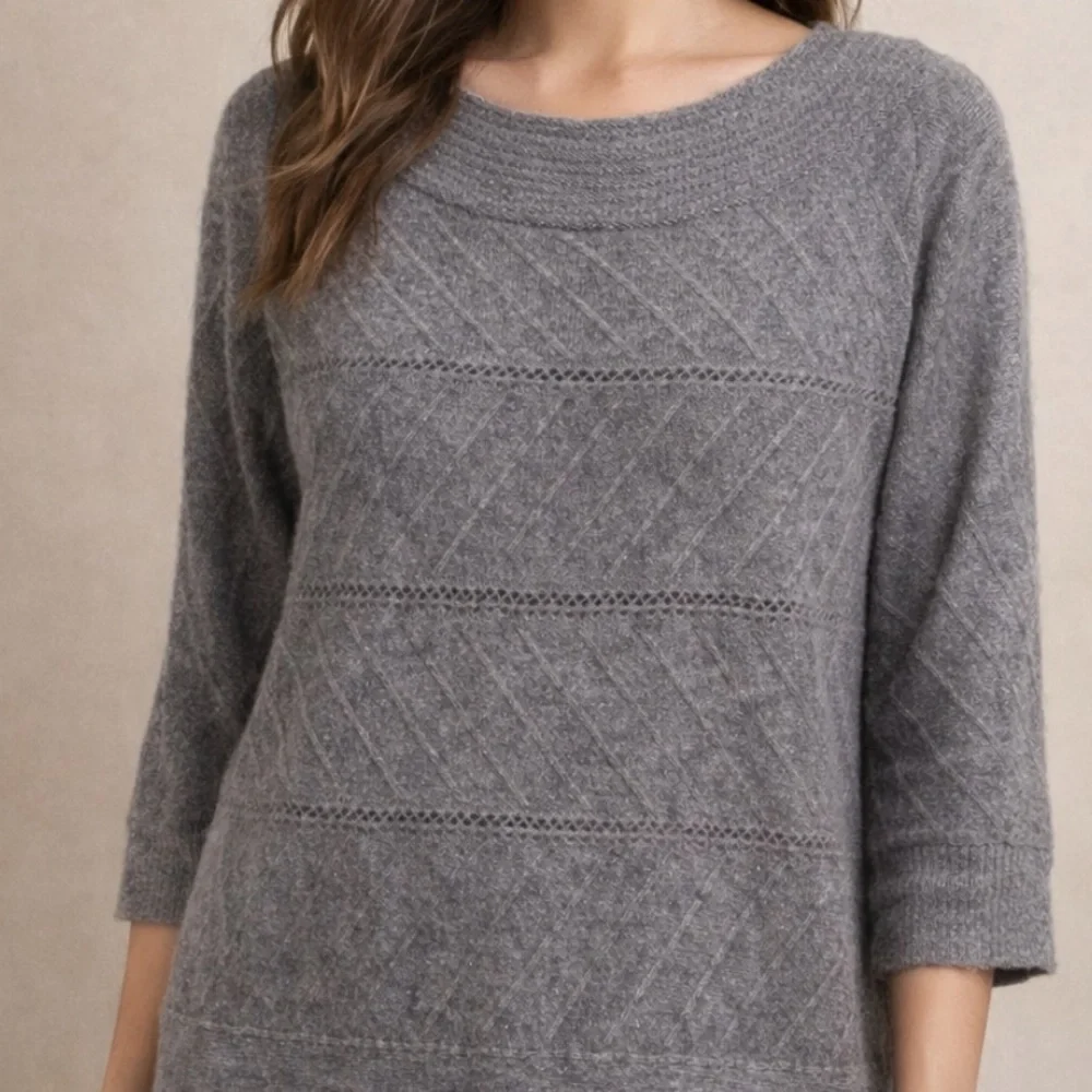 White House Black Market elegant heather